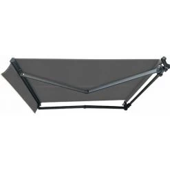 ICI STORE Store Banne Monobloc MOTORISÉ 2,2 X 1,5 M Anthracite - DICKSON® ARDOISE - ARDOISE