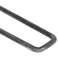 ESTEXO Piquets Ancrage Au Sol 100x13mm 100 Piquets De Tente Clou Au Sol Non Galvanisé -Tente de réception Soldes 29542287 3