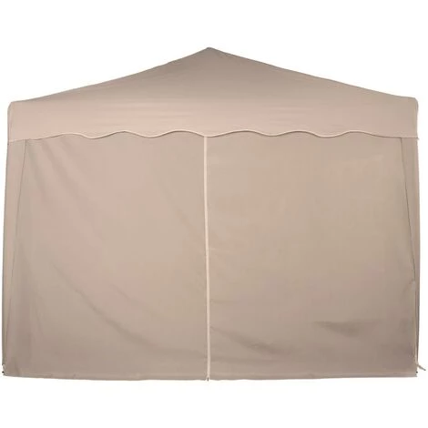 INSTENT® Panneau Latéral Avec Fermeture à Glissière, Sans Fenêtre, Coloris Au Choix - Couleur : Beige - Beige 5 INSTENT® Panneau Latéral Avec Fermeture à Glissière, Sans Fenêtre, Coloris Au Choix - Couleur : Beige - Beige - Image 3