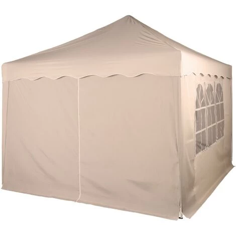 INSTENT® Panneau Latéral Avec Fermeture à Glissière, Sans Fenêtre, Coloris Au Choix - Couleur : Beige - Beige 6 INSTENT® Panneau Latéral Avec Fermeture à Glissière, Sans Fenêtre, Coloris Au Choix - Couleur : Beige - Beige - Image 4