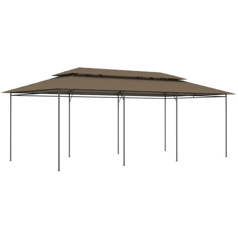ASUPERMALL Chapiteau 600x298x270 Cm Taupe 180 G/m² 3 ASUPERMALL Chapiteau 600x298x270 Cm Taupe 180 G/m²