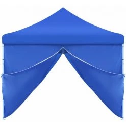TRUE DEAL Tente De Réception Pliable Avec 8 Parois 3x9 M Bleu 10 TRUE DEAL Tente De Réception Pliable Avec 8 Parois 3x9 M Bleu -Tente de réception Soldes 30017126 4