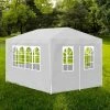 TRUE DEAL Tente De Réception 3 X 4 M Blanc