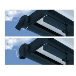 PALRAM Toit Terrasse SIERRA PATIO COVER 3x3 - Gris 9 PALRAM Toit Terrasse SIERRA PATIO COVER 3x3 - Gris -Tente de réception Soldes 30345928 4