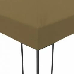 TRUE DEAL Belvédère 6x3x2,7 M Taupe 180 G/m² -Tente de réception Soldes 30363325 4