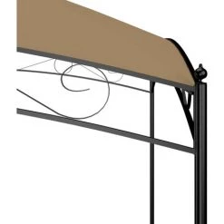 TRUE DEAL Belvédère 3x4x2,65 M Taupe 180 G/m² -Tente de réception Soldes 30363483 4