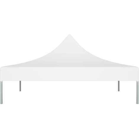 TRUE DEAL Toit De Tente De Réception 2x2 M Blanc 270 G/m² 5 TRUE DEAL Toit De Tente De Réception 2x2 M Blanc 270 G/m² - Image 3