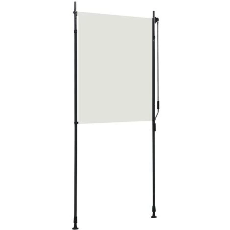 ASUPERMALL Store Roulant D'exterieur 100 X 270 Cm Creme 4 ASUPERMALL Store Roulant D'exterieur 100 X 270 Cm Creme - Image 2