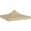 ASUPERMALL Toit De Tente De Reception 2x2 M Beige 270 G/m² -Tente de réception Soldes 30381516 1