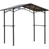 Outsunny Pavillon Jardin - Abri Barbecue - Steakhouse 2 étagères - Toit De Barbecue - Dim. 2,46L X 1,49l X 2,30H M - Alu. Métal Noir Toit Polycarbonate - Noir 1 Outsunny Pavillon Jardin - Abri Barbecue - Steakhouse 2 étagères - Toit De Barbecue - Dim. 2,46L X 1,49l X 2,30H M - Alu. Métal Noir Toit Polycarbonate - Noir -Tente de réception Soldes 30632956 1