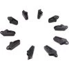 ILOVEMILAN Clip Bache, Clip Tente, Clip En Plastique, 10 Pinces Clips De Bâche De Tente En Plastique Tente Snaps Pour Camping Canopy Clamp Noir Clips De Bâche Auvents Pour Activités De Plein Air -Tente de réception Soldes 30779287 1