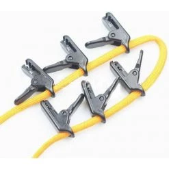 ILOVEMILAN Clip Bache, Clip Tente, Clip En Plastique, 10 Pinces Clips De Bâche De Tente En Plastique Tente Snaps Pour Camping Canopy Clamp Noir Clips De Bâche Auvents Pour Activités De Plein Air -Tente de réception Soldes 30779287 4