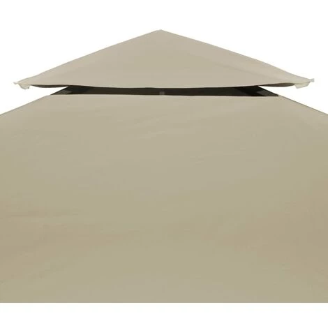 TRUE DEAL Recouvrement De Remplacement D'auvent 310 G/m² 3 X 4 M Beige 5 TRUE DEAL Recouvrement De Remplacement D'auvent 310 G/m² 3 X 4 M Beige - Image 3