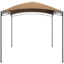 ASUPERMALL Belvedere 3x4x2,65 M Taupe 180 G/m² -Tente de réception Soldes 31560492 4