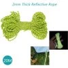 HAPPYSHOPPING Corde De Tente Fluorescente De Corde De Tente Reflechissante De 2 Mm