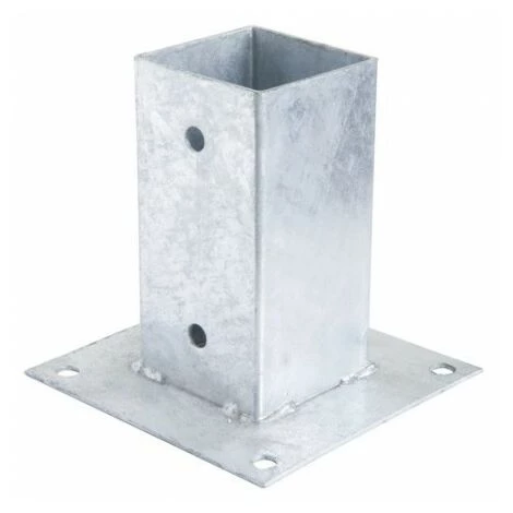 SATURNIA Pergola Di Supporto Dell'ancora Zincato 91x91mm 3 SATURNIA Pergola Di Supporto Dell'ancora Zincato 91x91mm