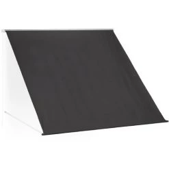 Relaxdays Auvent Rétractable, Occultant, Pour Fenêtres, Protection Contre Rayons UV, Avec Câble Tailles, Anthracite -Tente de réception Soldes 31824933 2