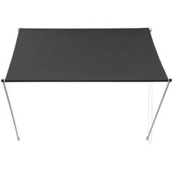 Auvent De Fenêtre Store Abri De Soleil Balcon Anthracite 3,5 X 1,2 M ML-Design -Tente de réception Soldes 32040591 2