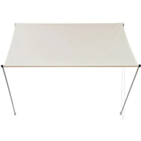 Auvent De Fenêtre Store Abri De Soleil Balcon Jardin Beige 3,5 X 1,2 M ML-Design 4 Auvent De Fenêtre Store Abri De Soleil Balcon Jardin Beige 3,5 X 1,2 M ML-Design - Image 2
