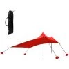 ASUPERMALL Auvent De Tente De Plage Avec Sacs De Sable Pour Le Camping, La Peche, La Randonnee, Le Parc De Plage Arriere, 210 * 170 * 150Cm, Rouge 2 ASUPERMALL Auvent De Tente De Plage Avec Sacs De Sable Pour Le Camping, La Peche, La Randonnee, Le Parc De Plage Arriere, 210 * 170 * 150Cm, Rouge -Tente de réception Soldes 32804659 1