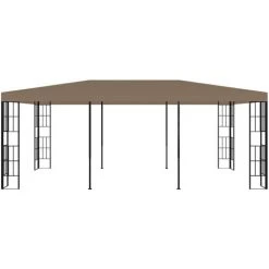 ASUPERMALL Belvedere 6x3 M Taupe -Tente de réception Soldes 32956416 3