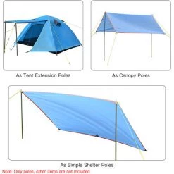 HAPPYSHOPPING Poteau D'auvent De Tente -Tente de réception Soldes 33108803 5