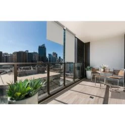 SmartSun Store Vertical 1,4x2,5m Gris Pierre. Auvent Vertical Pour Fenêtre, Balcon, Magasin -Tente de réception Soldes 33157313 3