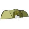 TRUE DEAL Tente Igloo De Camping 650x240x190 Cm 8 Personnes Vert -Tente de réception Soldes 33195398 1