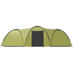 TRUE DEAL Tente Igloo De Camping 650x240x190 Cm 8 Personnes Vert 11 TRUE DEAL Tente Igloo De Camping 650x240x190 Cm 8 Personnes Vert -Tente de réception Soldes 33195398 5