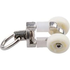 BETTERLIFE 20 Pièces Rouleaux De Rail Planeur De Voie De Rideau Plastique Twin à Roulettes En Alliage D'aluminium -Tente de réception Soldes 33230359 4