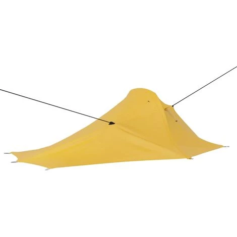 VidaXL Tente De Camping 317x240x100 Cm Jaune - Jaune 4 VidaXL Tente De Camping 317x240x100 Cm Jaune - Jaune - Image 2