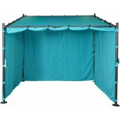 Jeu De 4 Parois Latérales Pour Pergola HHG-927, Parois Latérales De Remplacement 3x3m Polyester ~ Turquoise 9 Jeu De 4 Parois Latérales Pour Pergola HHG-927, Parois Latérales De Remplacement 3x3m Polyester ~ Turquoise -Tente de réception Soldes 33435829 3
