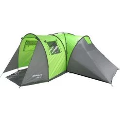 Tente De Camping Familiale Forme Dome 8 Places Torino - Kingcamp - Tout Inclus + Sac De Transport - Vert
