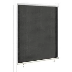 ASUPERMALL Store Roulant D'exterieur 60x140 Cm Anthracite