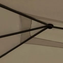 VidaXL Belvédère Avec Revêtement De Poteaux 3x4x2,6 M Taupe 160 G/m² - Taupe 8 VidaXL Belvédère Avec Revêtement De Poteaux 3x4x2,6 M Taupe 160 G/m² - Taupe -Tente de réception Soldes 33912583 3