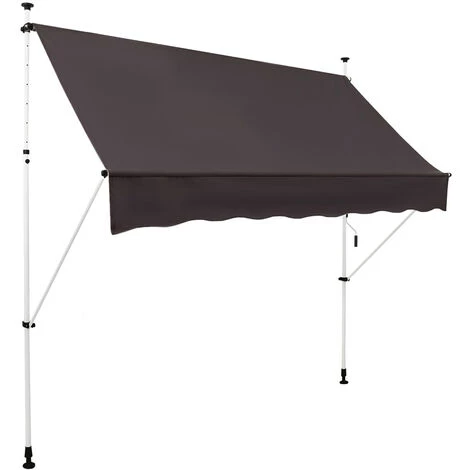 Strattore Auvent Rétractable / Manuel 250 X 120 Cm – Anthracite 3 Strattore Auvent Rétractable / Manuel 250 X 120 Cm – Anthracite
