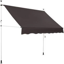 Strattore Auvent Rétractable / Manuel 250 X 120 Cm – Anthracite 8 Strattore Auvent Rétractable / Manuel 250 X 120 Cm – Anthracite -Tente de réception Soldes 34038230 2