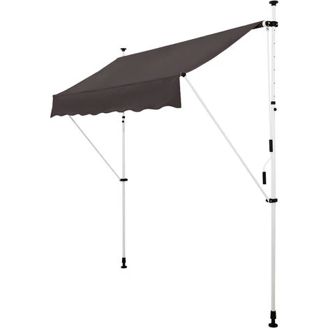 Strattore Auvent Rétractable / Manuel 250 X 120 Cm – Anthracite 6 Strattore Auvent Rétractable / Manuel 250 X 120 Cm – Anthracite - Image 4