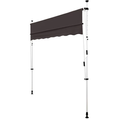 Strattore Auvent Rétractable / Manuel 250 X 120 Cm – Anthracite 7 Strattore Auvent Rétractable / Manuel 250 X 120 Cm – Anthracite - Image 5