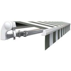 SUNNY INCH ® Store Banne Manuel Monobloc Pour Terrasse - Blanc Gris - Longueur 2.5 M Et Largeur 2 M - Blanc Gris 11 SUNNY INCH ® Store Banne Manuel Monobloc Pour Terrasse - Blanc Gris - Longueur 2.5 M Et Largeur 2 M - Blanc Gris -Tente de réception Soldes 3409770 5