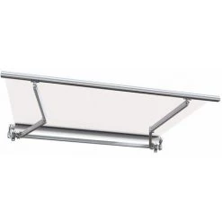 SUNNY INCH ® Store Banne Manuel Monobloc Pour Terrasse - Écru - Longueur 2.5 M Et Largeur 2 M - Écru