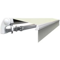 SUNNY INCH ® Store Banne Manuel Monobloc Pour Terrasse - Écru - Longueur 2.5 M Et Largeur 2 M - Écru -Tente de réception Soldes 3409804 5