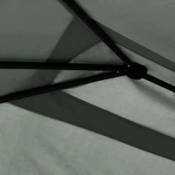 VidaXL Belvédère à Revêtement De Poteaux 3x6x2,6 M Anthracite 160 G/m² - Anthracite -Tente de réception Soldes 34147366 3