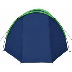 TRUE DEAL Tente De Camping Pour 4 Personnes Bleu Marine/vert 10 TRUE DEAL Tente De Camping Pour 4 Personnes Bleu Marine/vert -Tente de réception Soldes 34183773 4