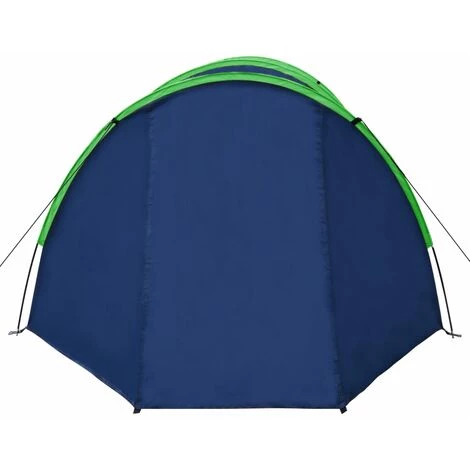 TRUE DEAL Tente De Camping Pour 4 Personnes Bleu Marine/vert 6 TRUE DEAL Tente De Camping Pour 4 Personnes Bleu Marine/vert - Image 4