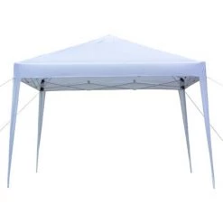 TALKEACH Tente Pliante à Angle Droit étanche Pratique De 3 X 3 M - Blanc