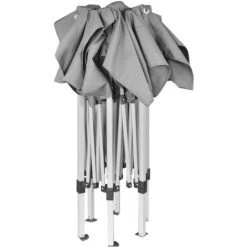 Chapiteau Hexagonal Pliable 3,6x3,1 M Gris VidaXL 9 Chapiteau Hexagonal Pliable 3,6x3,1 M Gris VidaXL -Tente de réception Soldes 3426577 3