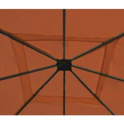 HHG Toit De Remplacement Pour Toit Pergola Pavillon Cadiz 4x4m ~ Terracotta Brun -Tente de réception Soldes 34585094 4