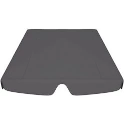 ASUPERMALL Toit Rechange Balançoire Anthracite 188/168x110/145 Cm 270 G/m² -Tente de réception Soldes 35499733 4