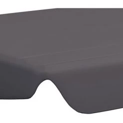 ASUPERMALL Toit Rechange Balançoire Anthracite 188/168x110/145 Cm 270 G/m² -Tente de réception Soldes 35499733 5